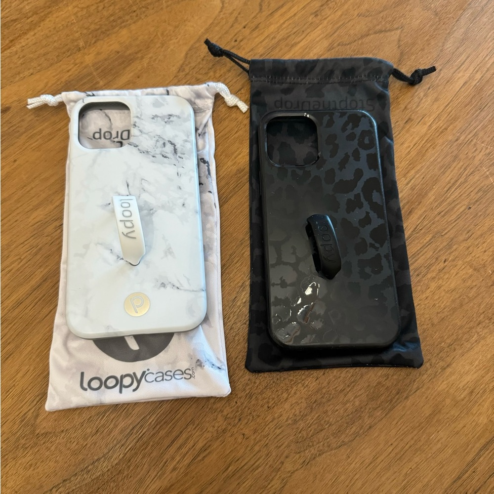 Loopy iPhone 12 case- 2 pack case